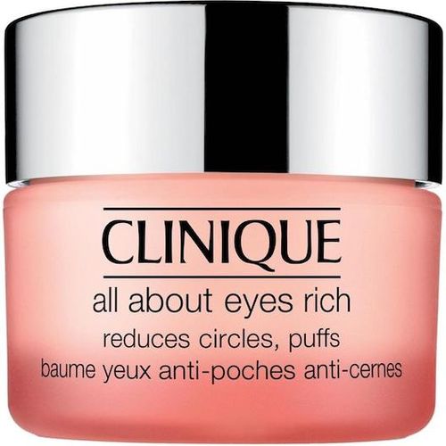 Clinique Pflege Augen-und-LippenpflegeAll About Eyes Rich 15 ml (1.984,67 € / 1 l)