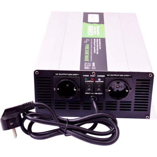 Spannungswandler 12V 230V USV Reiner Sinus Wechselrichter: 2000 W