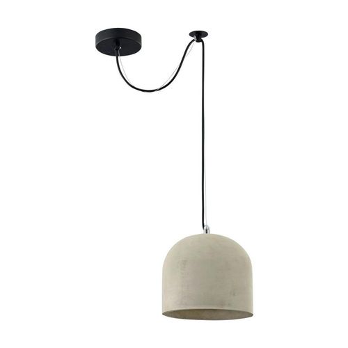 Maytoni Pendelleuchte Loft, Grau, Schwarz, Metall, Stein, zylindrisch,zylindrisch, 18 cm, CE, beliebig kürzbar, gleichmäßige Lichtverteilung, Lampen & Leuchten, Innenbeleuchtung, Hängelampen, Pendelleuchten