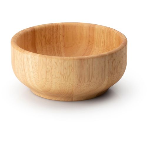 Schüssel CONTINENTA, braun (holzfarben), H:8cm Ø:18cm, Holzwerkstoff, Schüsseln, Gummibaumholz, Zum Anrichten und Präsentieren