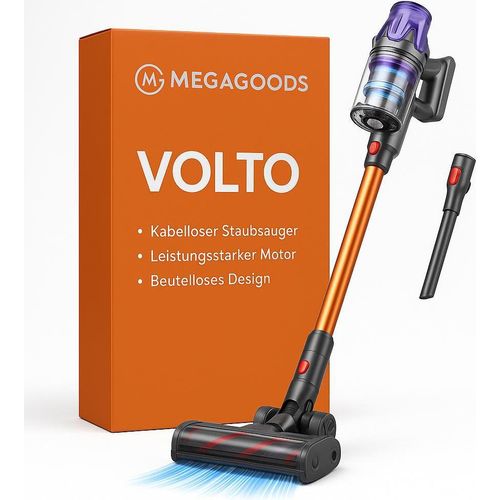 Akku-Staubsauger 500W 50KPA starke Saugkraft beutellos DE.