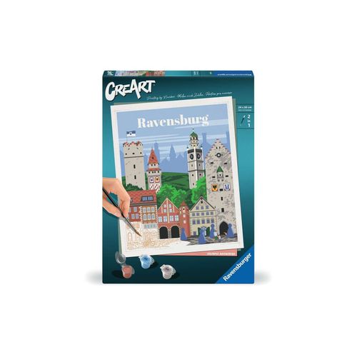 Ravensburger Spiel Farbenfrohes Ravensburg