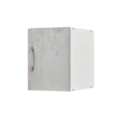 Aufsatz 1-türig - grau - Materialmix - 30 cm - 40 cm - cm 40,0 - Möbel Kraft