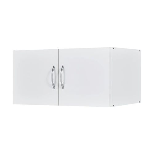 Aufsatz 2-türig - weiß - Materialmix - 80 cm - 40 cm - cm 54,0 - Möbel Kraft