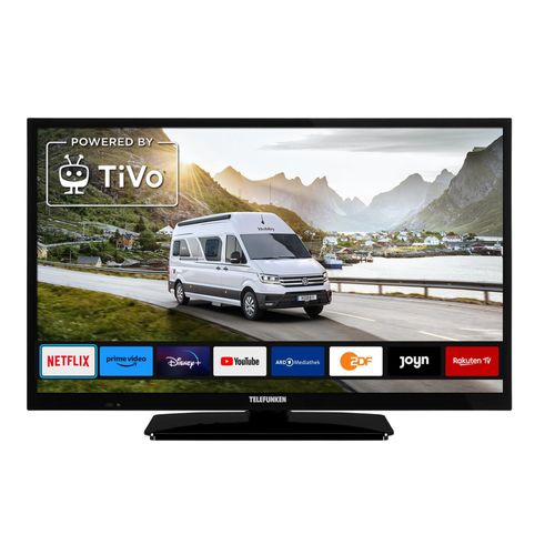 Telefunken T24X820 mobile Smart TV 24 Zoll DVB/S/S2/T2/C 12/230 Volt