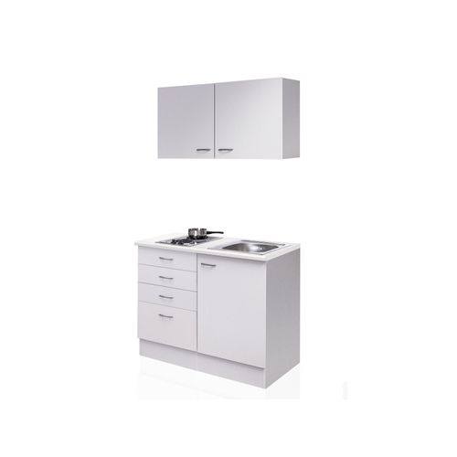 Miniküche - 100 cm - Weiß – Witus
