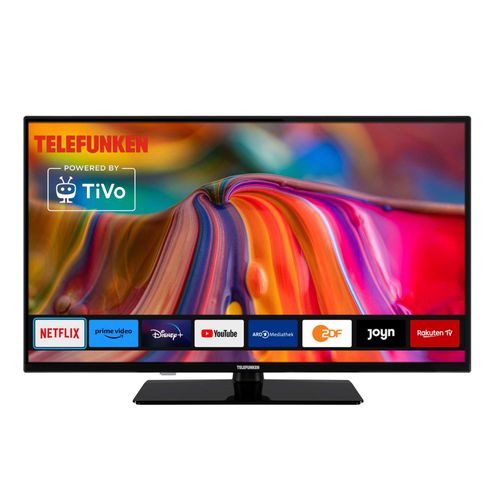Telefunken T40X840 home 40 Zoll LED TV (Flat, 40 Zoll / 101 cm, Full-HD, SMART TV)