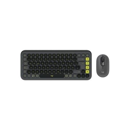 Logitech POP Icon Combo - Tastatur & Maus Set - Deutsch - Grau
