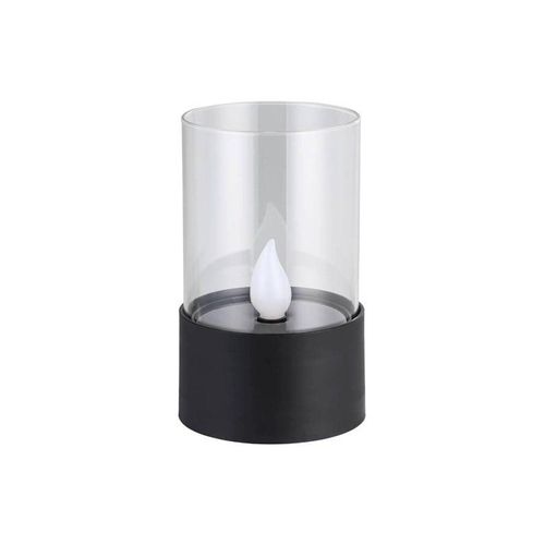 EGLO SOLARZELLENVASE H140 SCHWARZ/KLAR