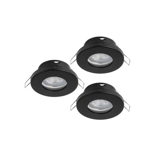 EGLO FAVAZZINA EINGEBAUT. KIPØ88 GU10 3X4.9W 3X400LM IP44 SCHWARZ