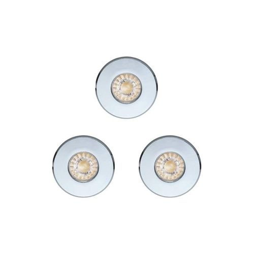 EGLO IGOA EINGEBAUT. SET IP44/IP20 3X3.3W Ø85 CHROM