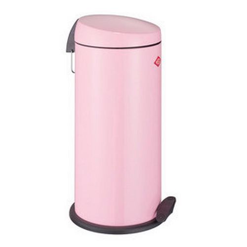 Wesco Abfallsammler Capboy Maxi, Edelstahl, Pink, Metall, 22 L, 60 cm, Küchen, Küchenausstattung, Mülleimer