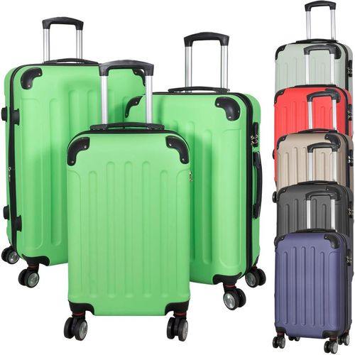 ABS-Kofferset 3tlg Avalon II | Koffer | Reisekoffer, Koffer Farben:Navy Blau