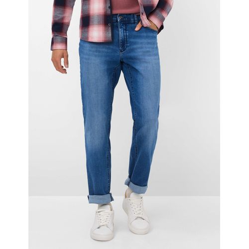 Brax Herren Five-Pocket-Hose Style COOPER MID BLUE USED, denim blau, Gr. 31/32 Image