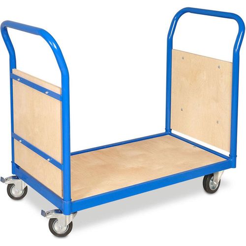 Zweiwandwagen, LxBxH 1130x500x890 mm, Trgkf 250 kg, 2 Lenk- und 2 Bockrollen