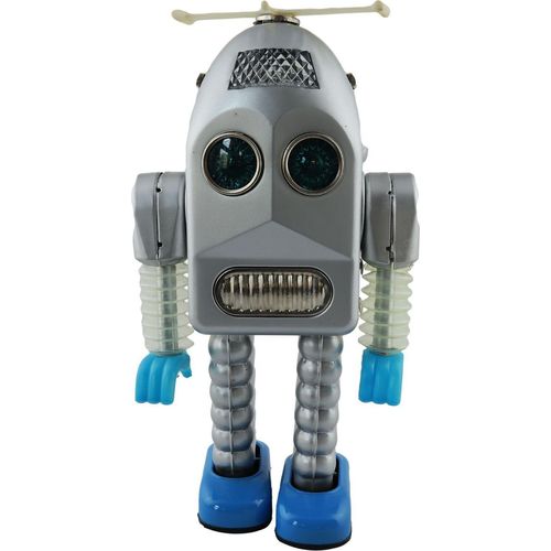Roboter - Thunder Robot - silber - Blechroboter