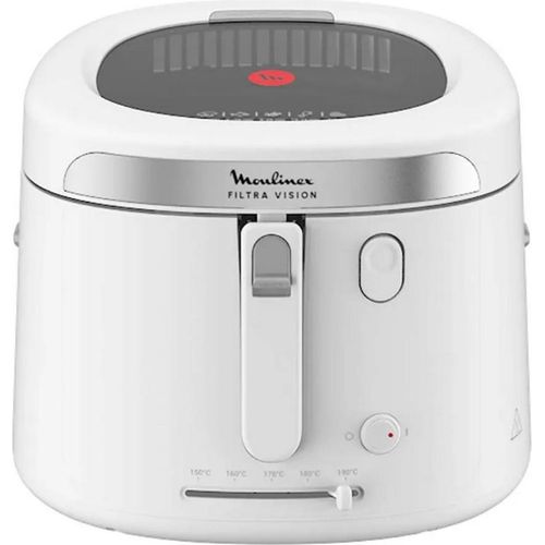 2,1 l 1900 w weiße fritteuse Moulinex AF2541E0