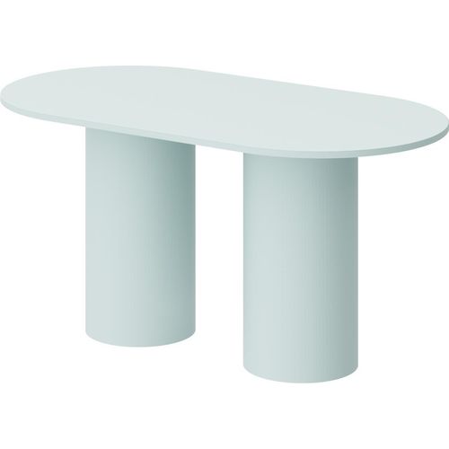 Design Esstisch Tisch Roseo oval 150x75x80 cm Esszimmer Pastellkollektion