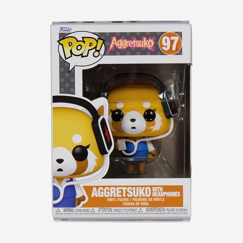 Mehrfarbige Agretsuko-Vinylfigur