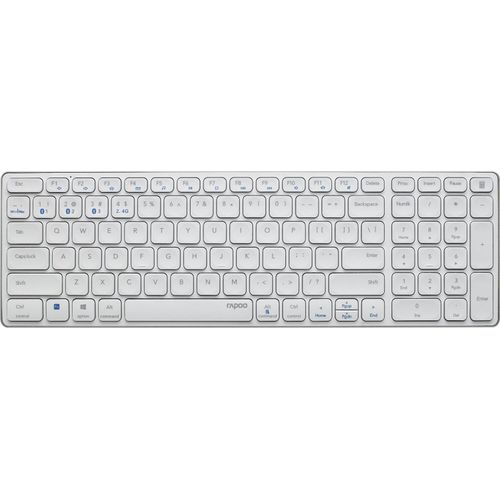 Rapoo E9700M Weiß Kabellose Multimodus Tastatur