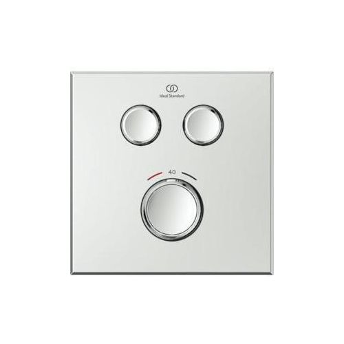 IS Brausethermostat UP Ceratherm Navigo 2 Verbraucher Eckig Chrom