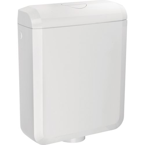 Spülkasten CORNAT "LEDA NEW", weiß, B:35,5cm T:15cm, Kunststoff, Spülkästen, mit 3 Anschlussmöglichkeiten