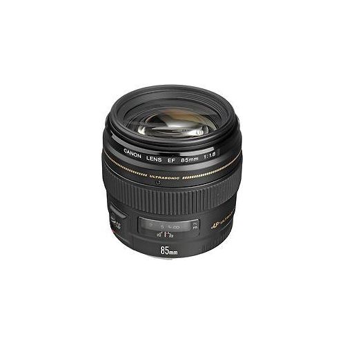 Canon EF 85 mm F1.8 USM 58 mm Filtergewinde (Canon EF Anschluss) schwarz