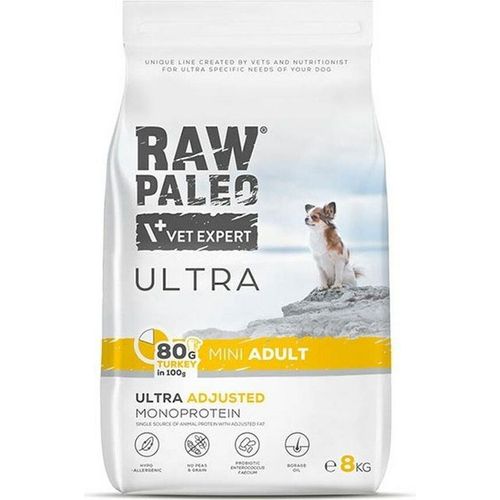 VetExpert Raw Paleo Ultra Turkey Mini Adult 8kg