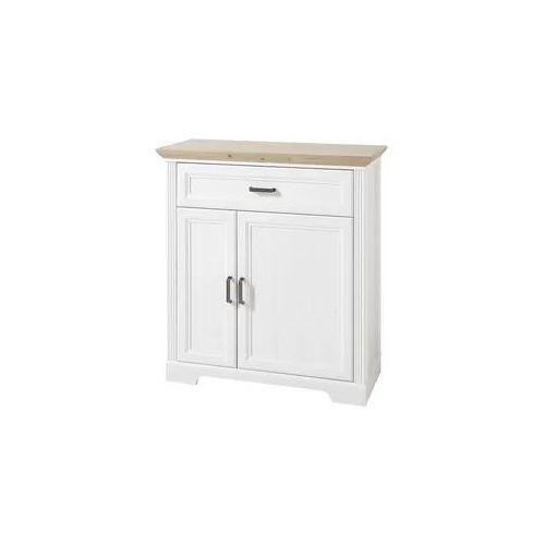 Schuhschrank JASMIN 2-türig Pinie weiß Nachbildung