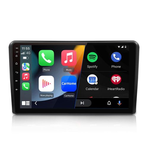 JUNSUN Carplay 9"Autoradio Für Audi A3 2003-2013 Android 15 GPS Navi WIFI BT DAB+ SWC USB 4GB+64GB Octa-Core