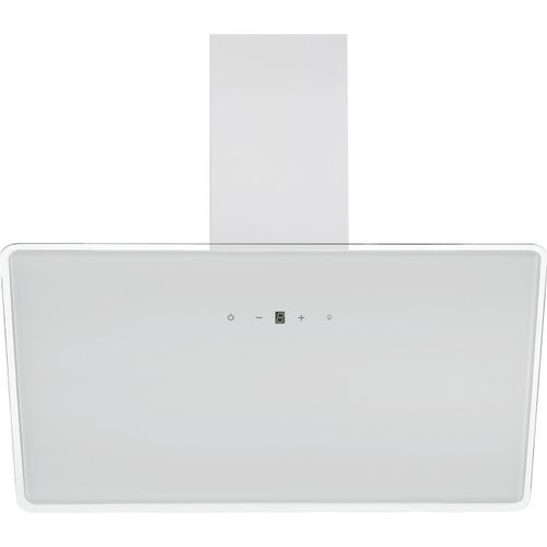 Dunstabzugshaube Schräghaube Kopffrei 90 cm Weiß Wandhaube LED Respekta