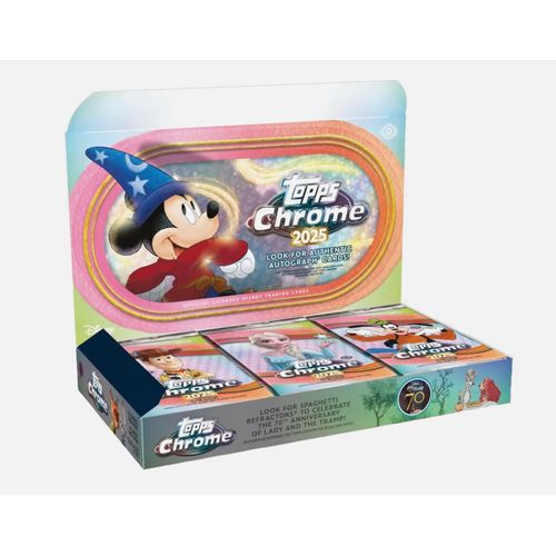Topps Disney Chrome 2025 - Hobby Box - Trading Cards / Sammelkarten