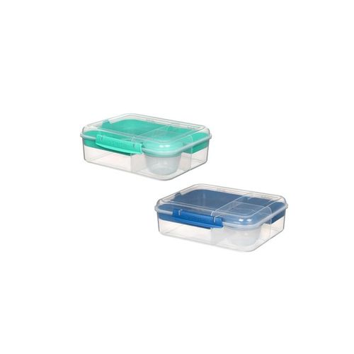 Sistema 1.65L Bento Lunch To Go 2 Pack