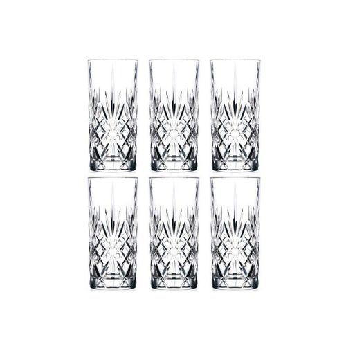 Lyngby Glas Lyngby Krystal Melodia Highball 36 cl - Set of 6
