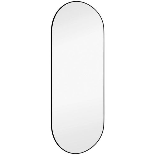 Wandspiegel , Glas , oval , 30x70x0.4 cm , Spiegel, Wandspiegel