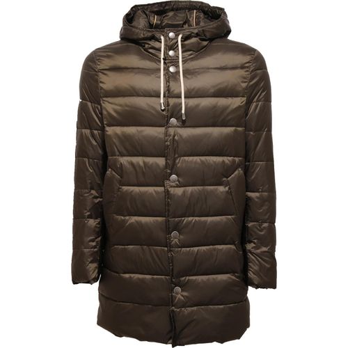 0641V OFFICINA36 militärische grüne Daunenjacke Männer