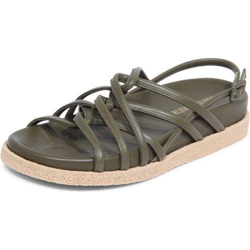 I5441 Sandalo Donna Guglielmo Rotta Twist Woman Sandal Green