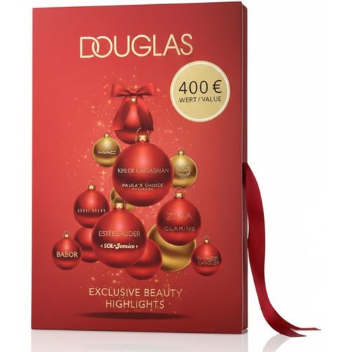 DOUGLAS Adventskalender 2025 Sonderedition -CLASSIC EDITION- Frauen + Mädchen Wert 350 Pflegeprodukte Advent Kalender, 24 Kosmetik Geschenke