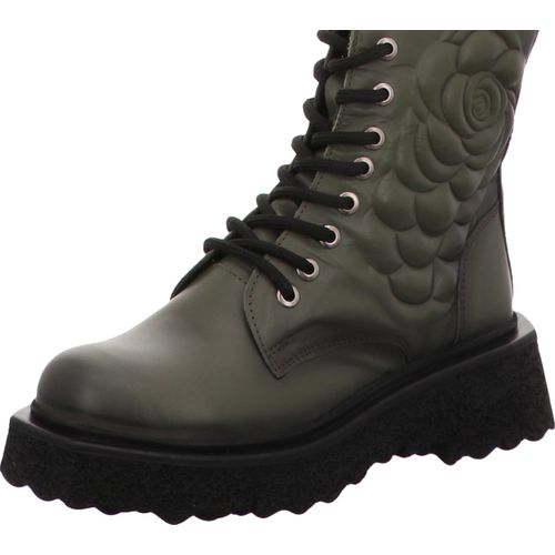 Arktiker Schnürstiefel Kaltfutter in grün, Gr. 40
