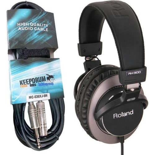 Roland RH-300 Studio-Kopfhörer mit Kabel