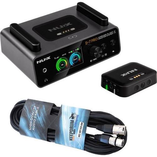 Nux In-Ear-Monitoring-System B-7 Pro mit Kabel