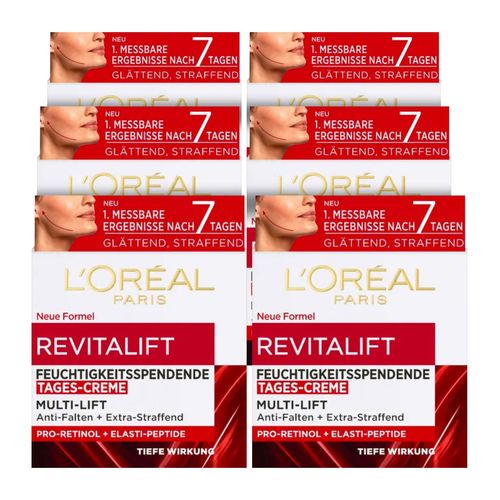 L'Oreal Tagescreme Revitalift 50 ml, 6er Pack