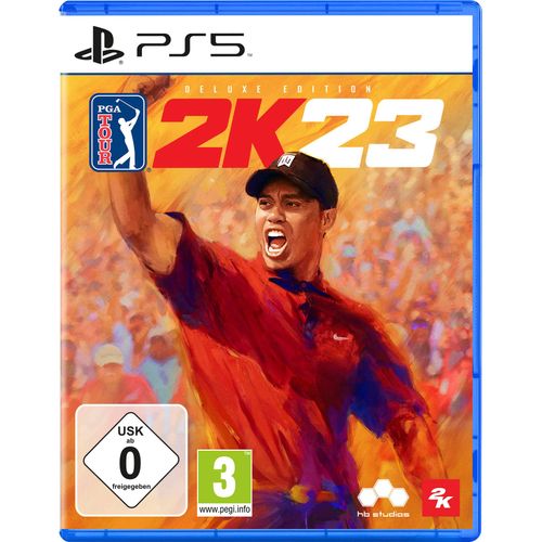 2K Spielesoftware "PGA Tour 2K23 Deluxe Edition", orange, PlayStation 5, Spielesoftware