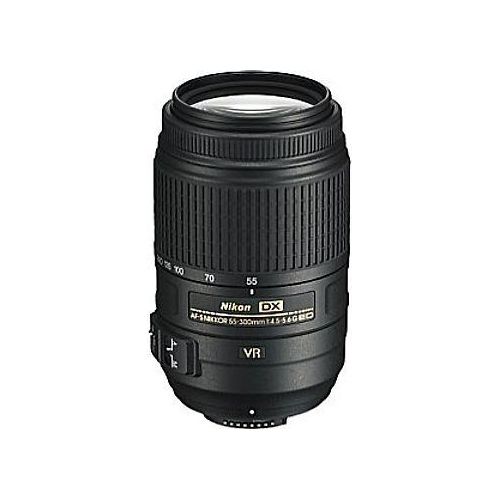 Nikon AF-S DX NIKKOR 55-300 mm F4.5-5.6 ED G VR 58 mm Filtergewinde (Nikon F Anschluss) schwarz