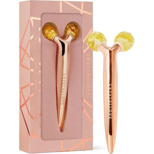 CRYSTALLOVE 3D-Gesichtslifting-Massagegerät mit Zitronenbernstein