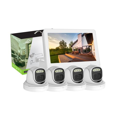 OXE 4MPX Dome Kamerasystem mit Monitor