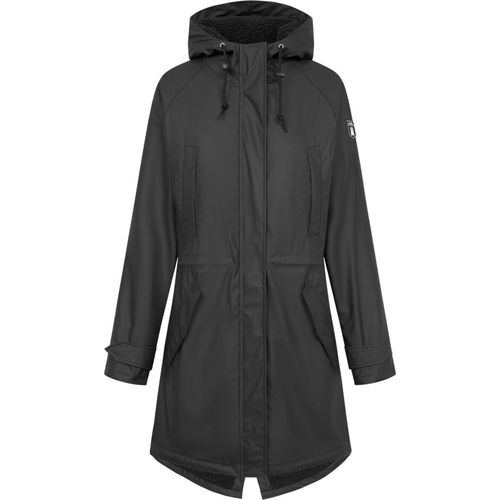 Derbe Hamburg Mantel Damen Friese Tidaholm schwarz XXL