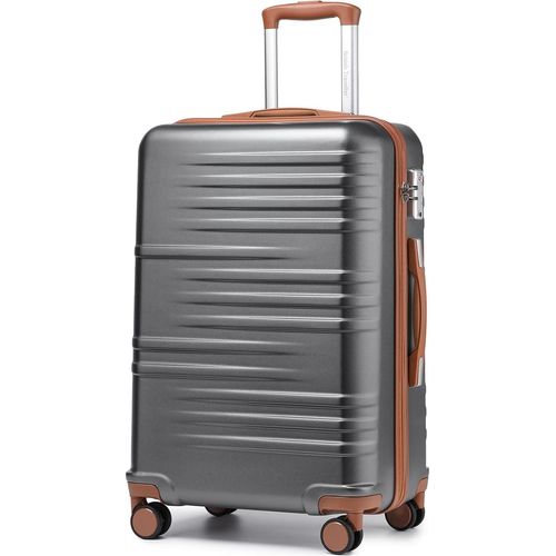 Leichter Handgepäckkoffer mit 4 Rollen - 54 cm - 34 L - Ideal für Flugreisen