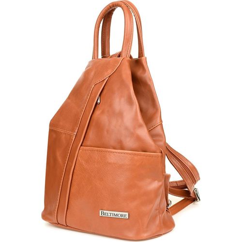 Polnischer Damen-Lederrucksack Triangle Roomy