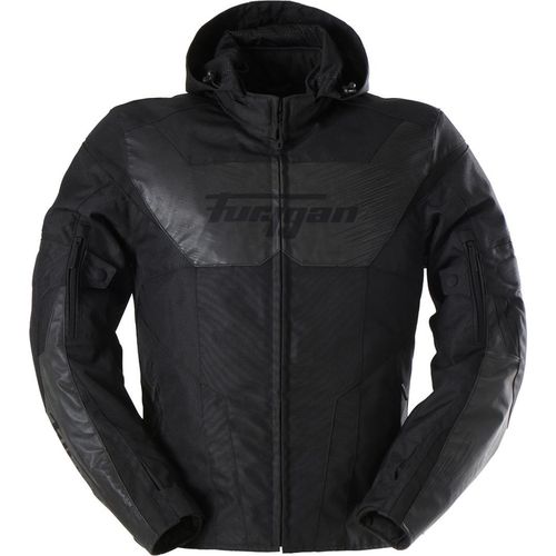 Furygan Shard HV Motorrad Textiljacke, schwarz/grau, 2XL